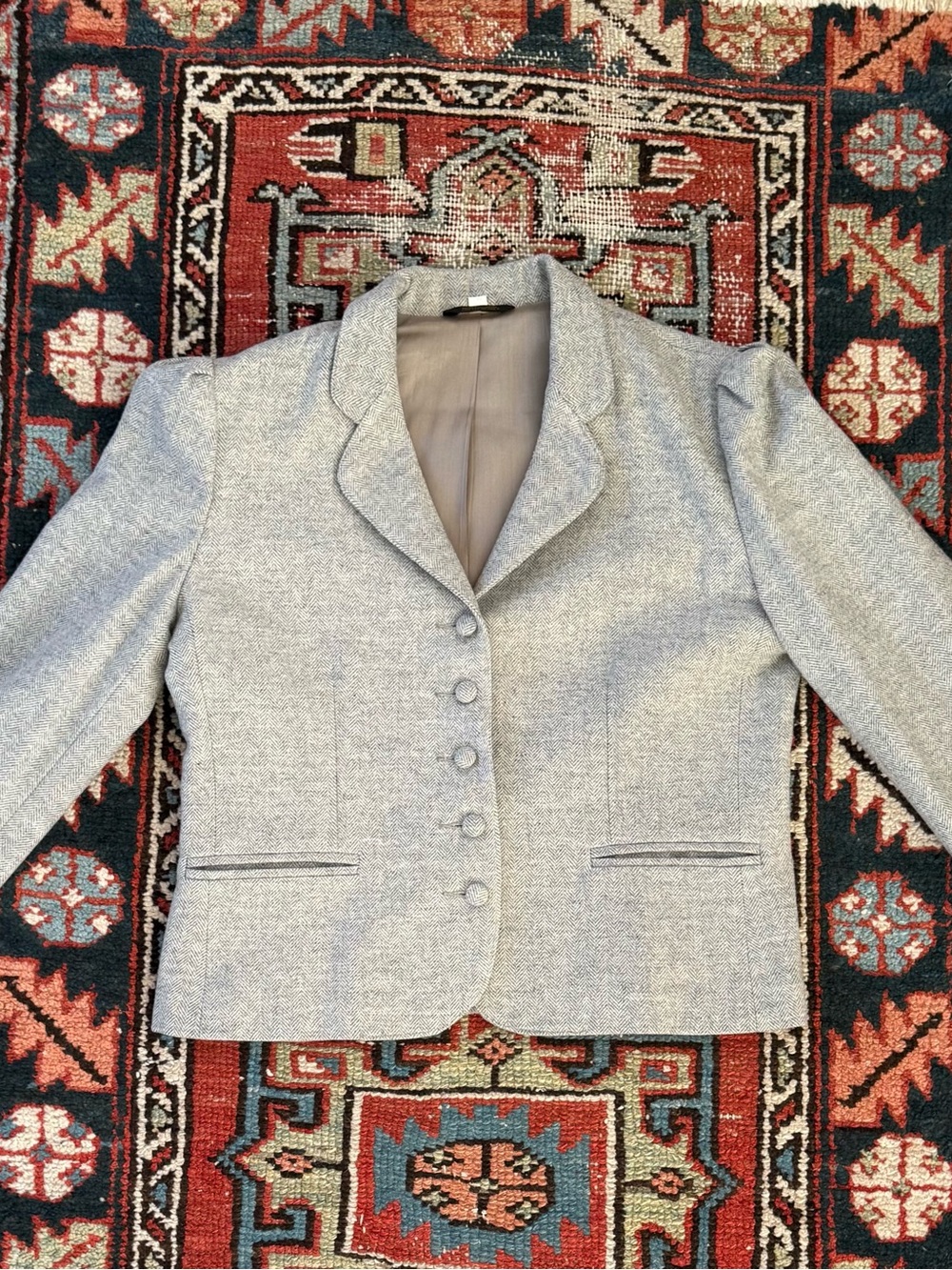 Women's Vintage Wool Riding Jacket / Blazer